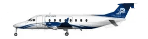 Model of the B1900D aircraft
