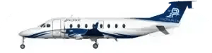 maquette de l'avion Beech 1900D
