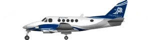 Maquette de l'avion King Air 100 de Propair